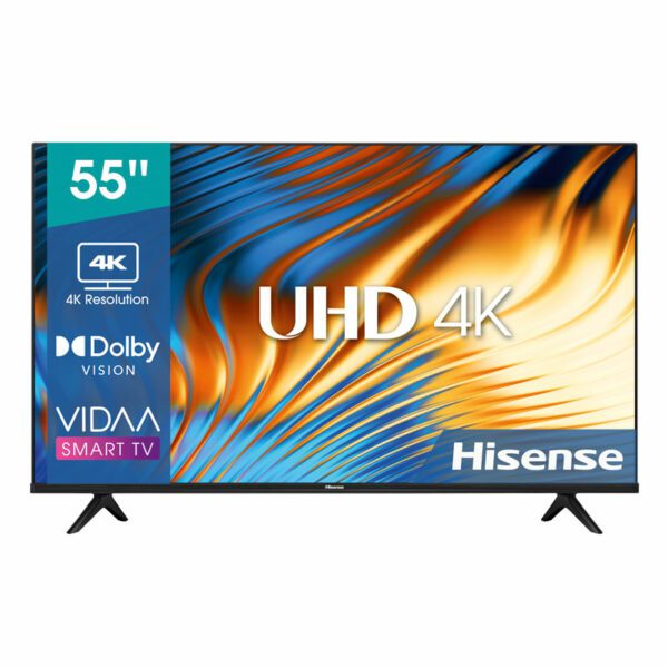 HISENSE 55'' LED SMART TV 4K UHD DOLBY VISION HDR VIDAA - H55A6N
