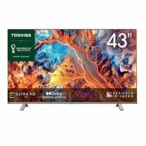 TV Connectée TOSHIBA – 43″ – Système VIDAA – TV LED intelligent – Netflix-Youtube-Prime Video